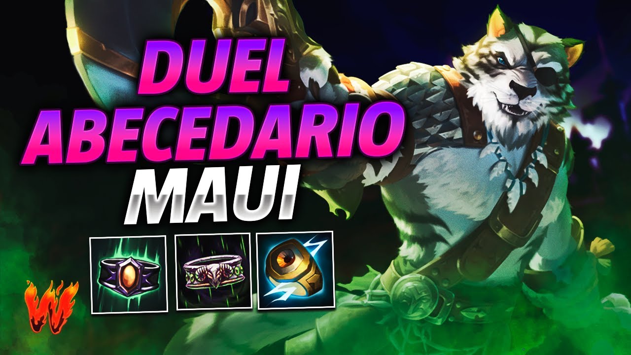 MAUI, ESTA SERA LA BUILD DEFINITIVA? - Warchi - Smite Duel Abecedario S10