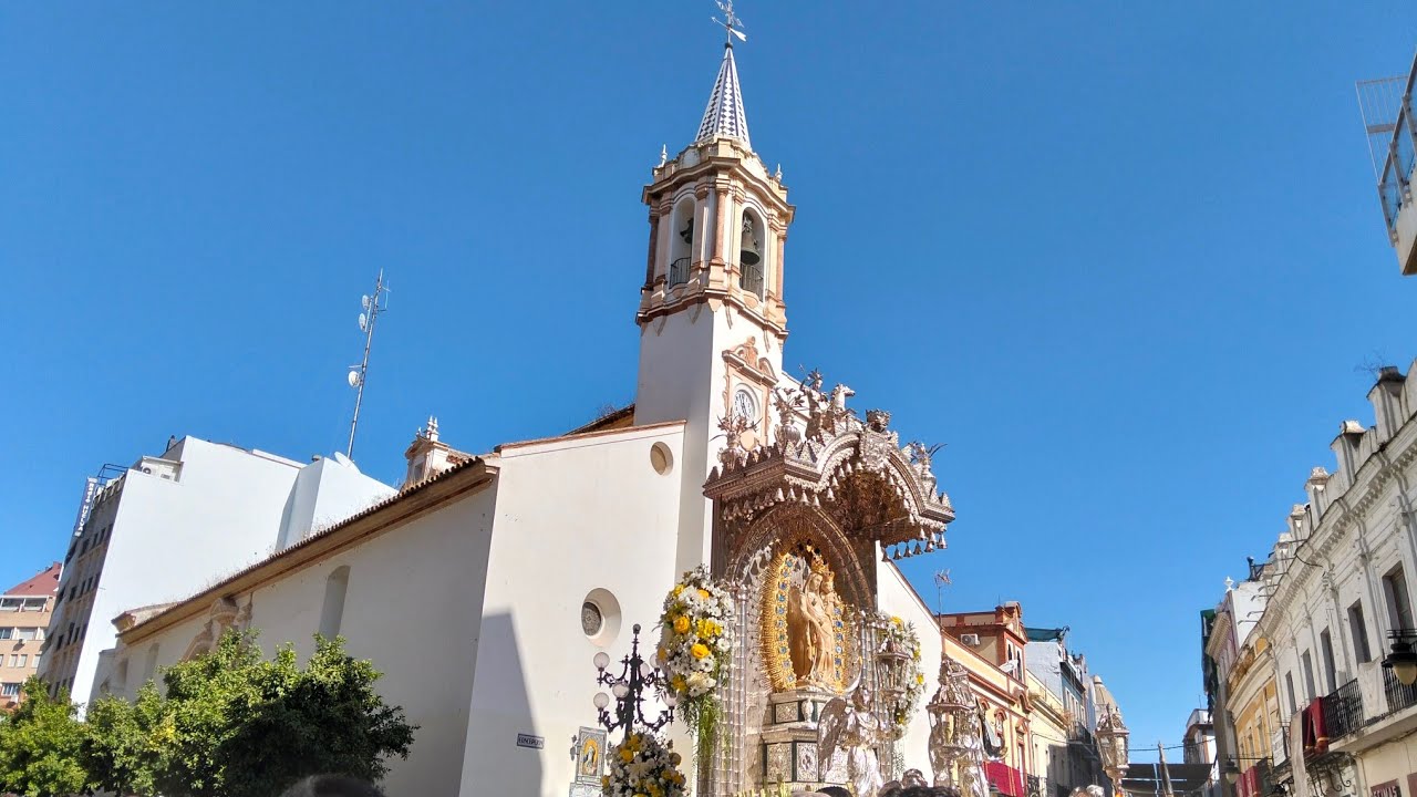 Regreso Virgen de Los Milagros a La Rábida (Palos de la Frontera) Huelva la despide 21/09/2025