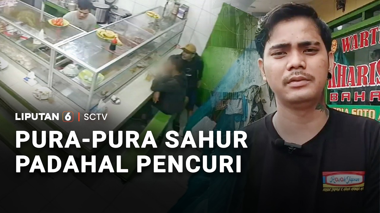 Pura-Pura Mau Sahur, Padahal Pencuri | Liputan 6