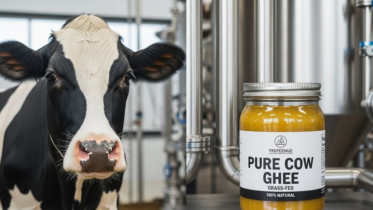 How Real Cow Ghee is Made in a US Factory | Modern Food Processing