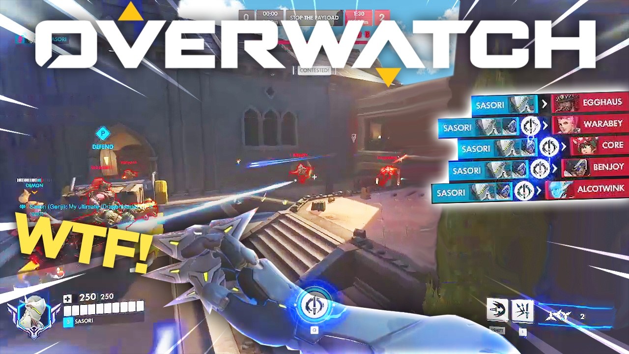 Самые популярные клипы Overwatch на Twitch за неделю! #402