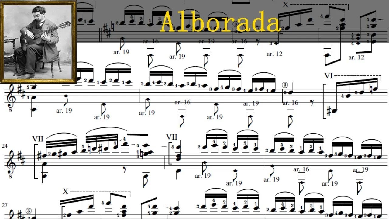 Francisco Tarrega, Alborada