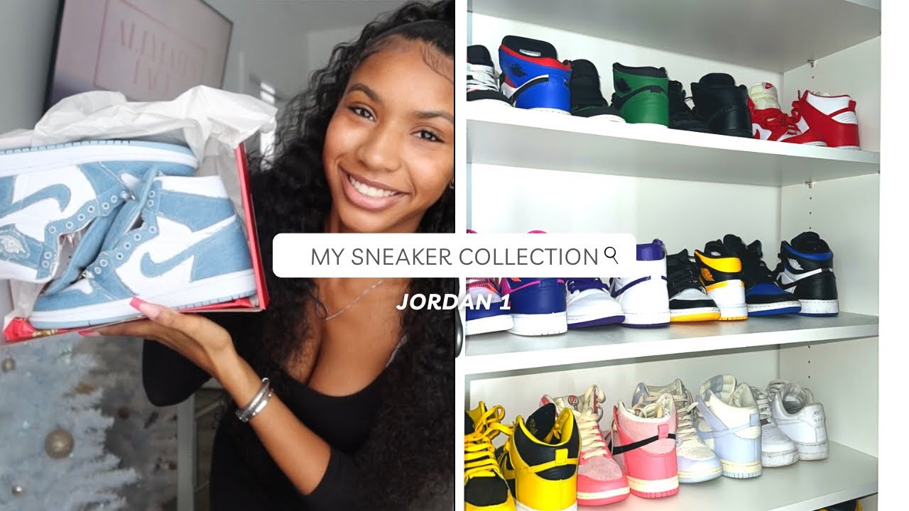 MY SNEAKER COLLECTION (JORDAN 1 EDITION) | donna love
