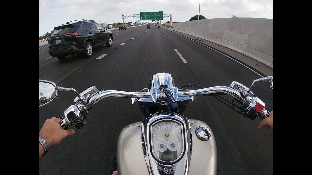 My yamaha stratoliner riding today