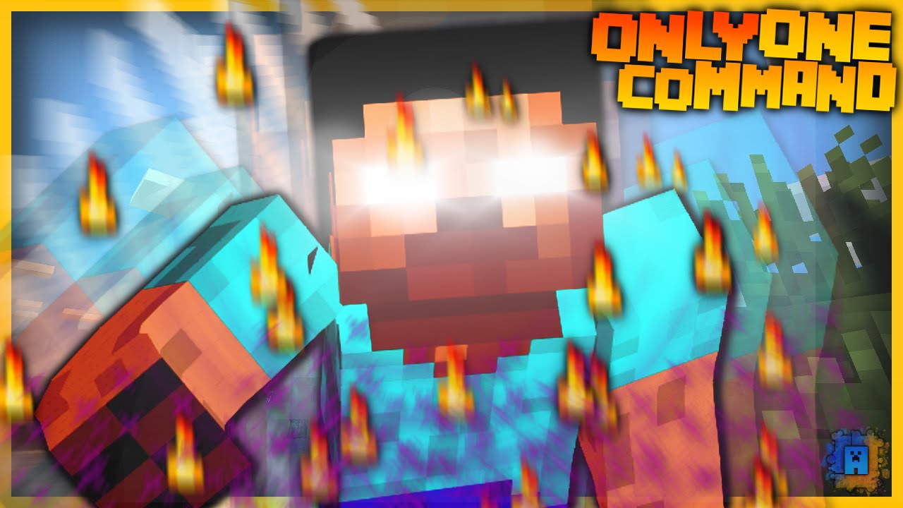 Minecraft: Herobrine Boss in only one command! (1.8)
