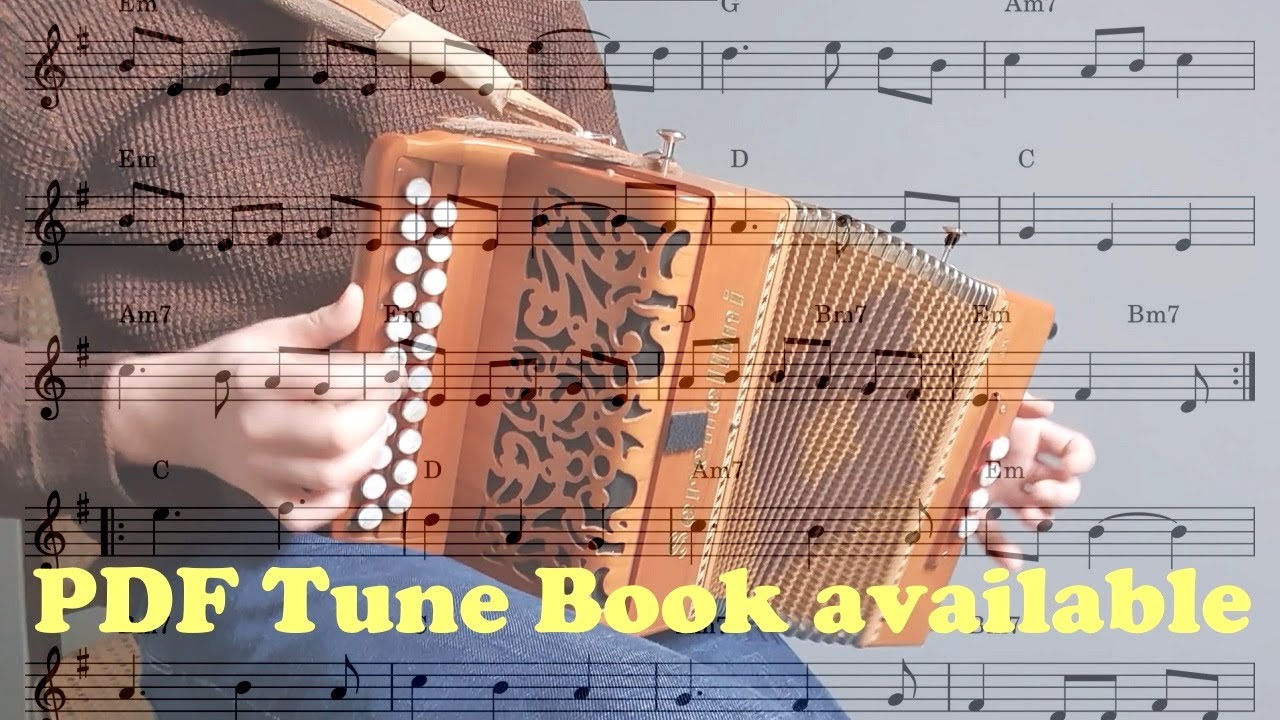 D/G Melodeon - The Paul Young Tune Book - full play-through (PDF sheet music available)
