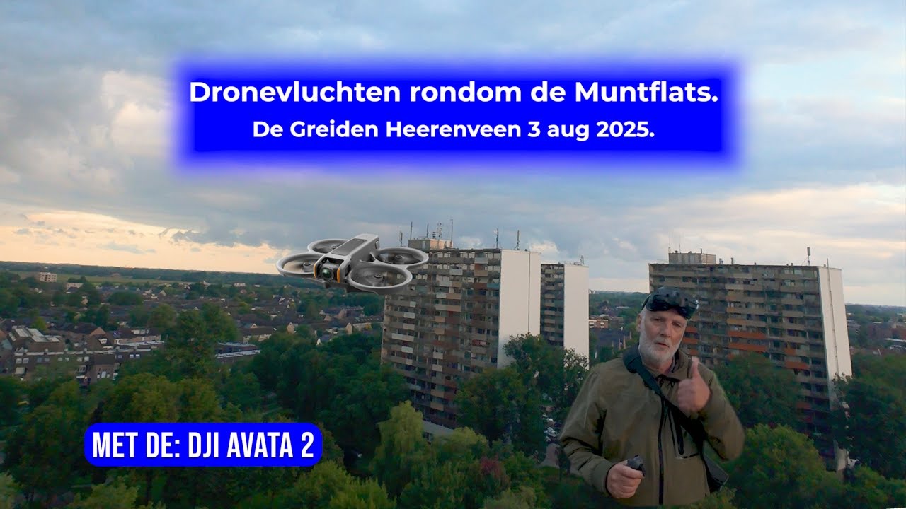 4K DRONEVLUCHTEN | ROND DE MUNTFLATS | WIJK DE GREIDEN | HEERENVEEN | 3-8-2025
