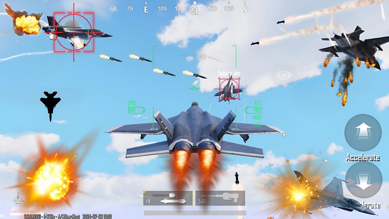 Fighter Jets king is back! No one can beat me 😱 Destroy lobby with fighter jet...