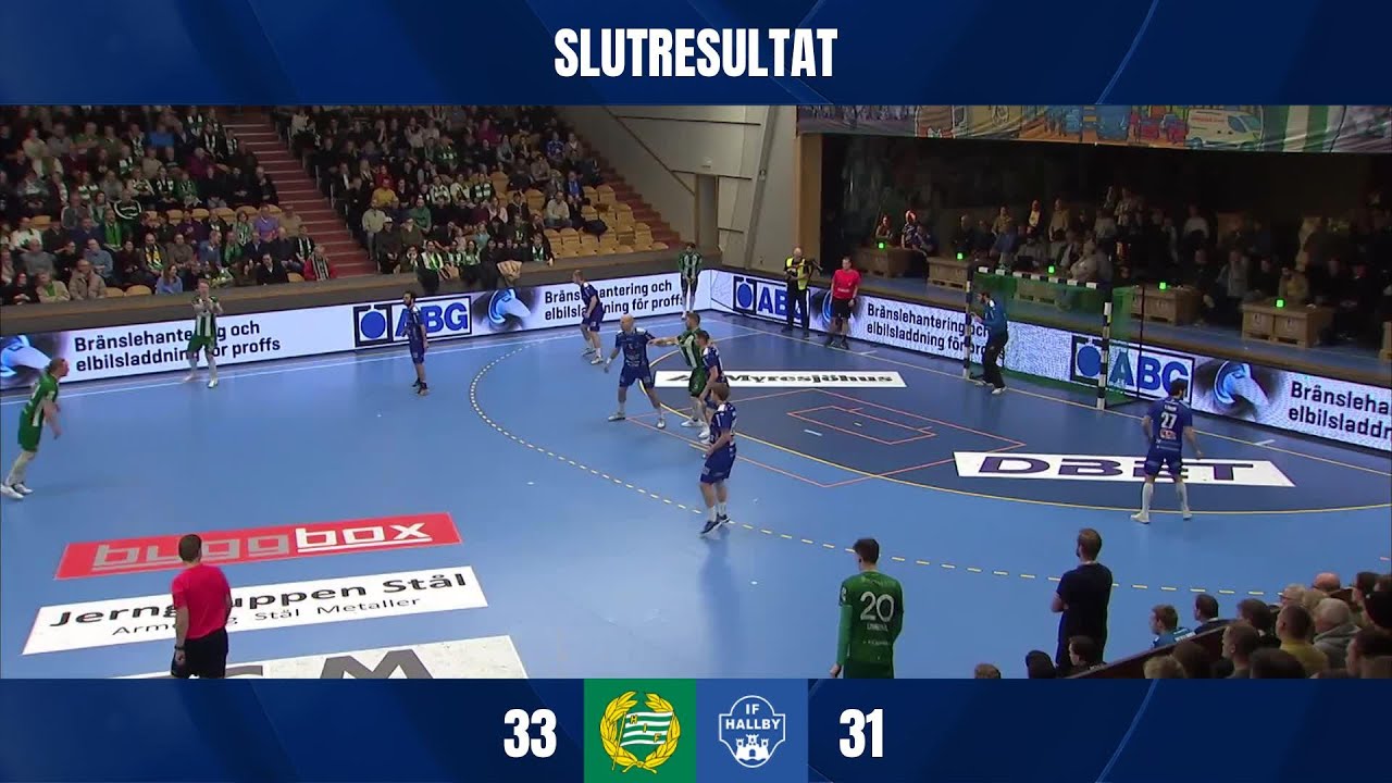 Hammarby IF HF vs. IF Hallby HK - Game Highlights