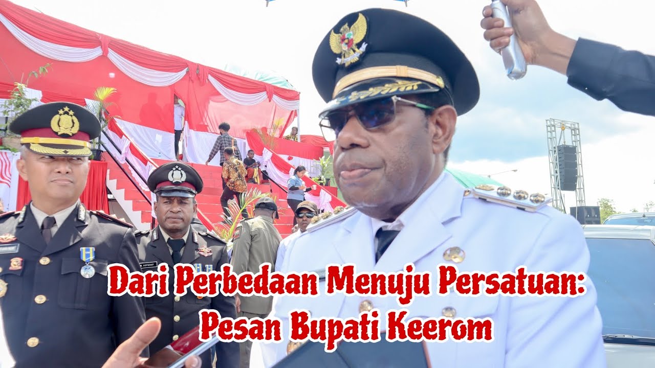 Bupati Keerom Ajak Masyarakat Bersatu Bangun Daerah