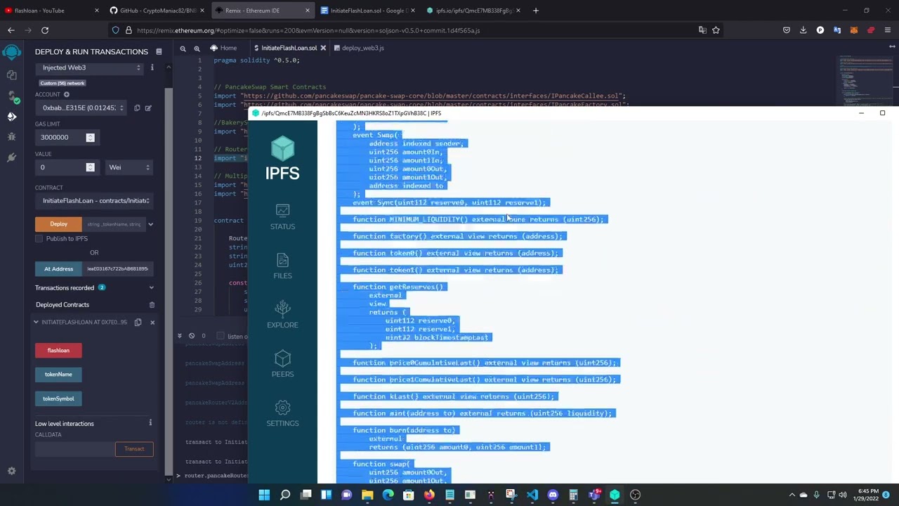 FLASHLOAN - BNB - SCAM EXPLAINED!!!!!