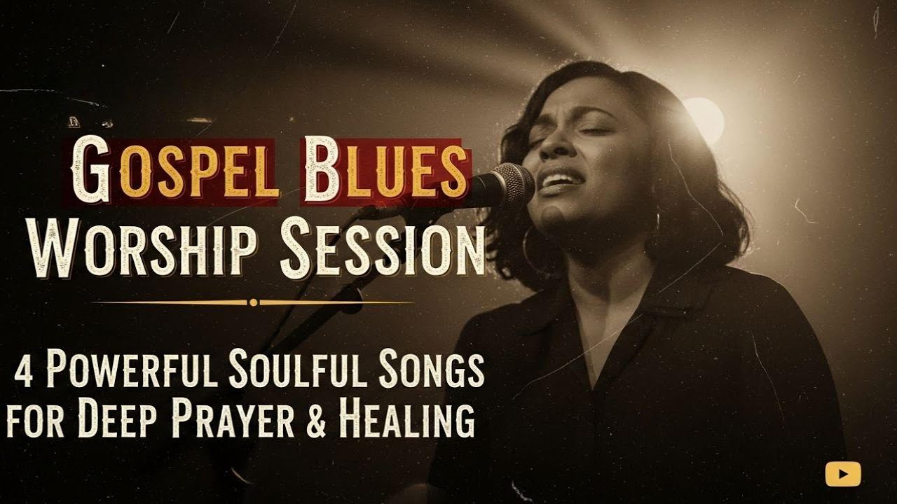 Gospel Blues Worship Session – 4 Powerful Soulful Songs for Deep Prayer & Healing