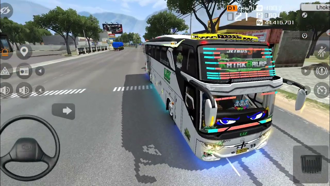 Bus Katak Balap Liz Bawa Penumpang Dari Cimone Ke Semarang Telolet Basuri 