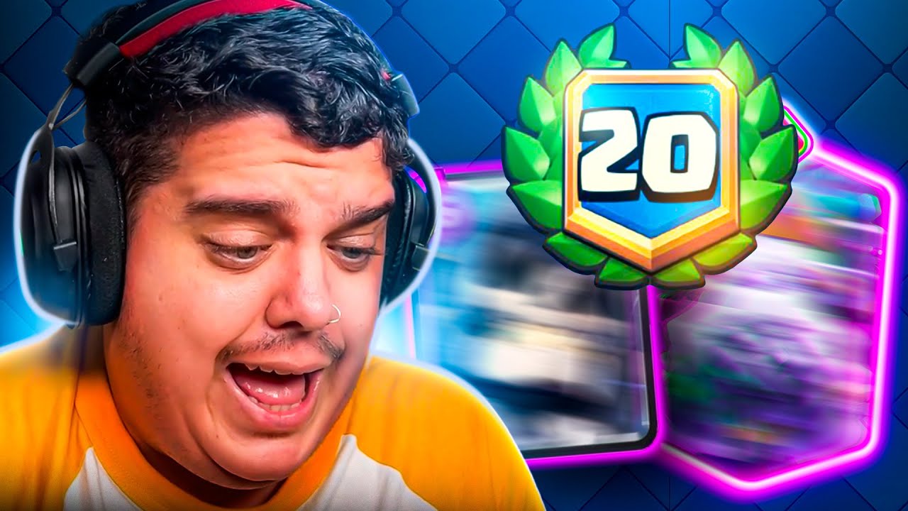 Esse deck foi criado so pra fazer 20 VITÓRIAS no desadio!