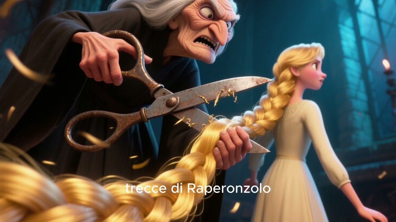 Racconti per bambini - Raperonzolo (Rapunzel)