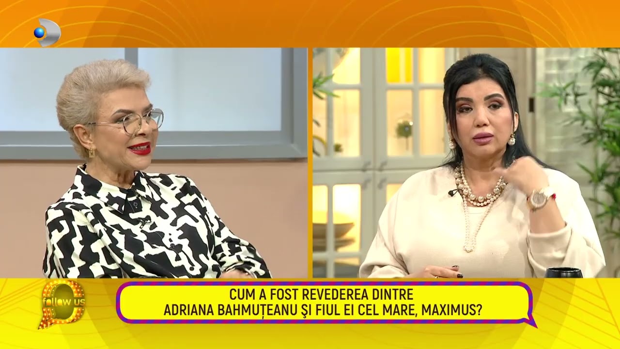 Follow us! -  Cum a fost revederea dintre Adriana Bahmuteanu si fiul ei cel mare, Maximus?