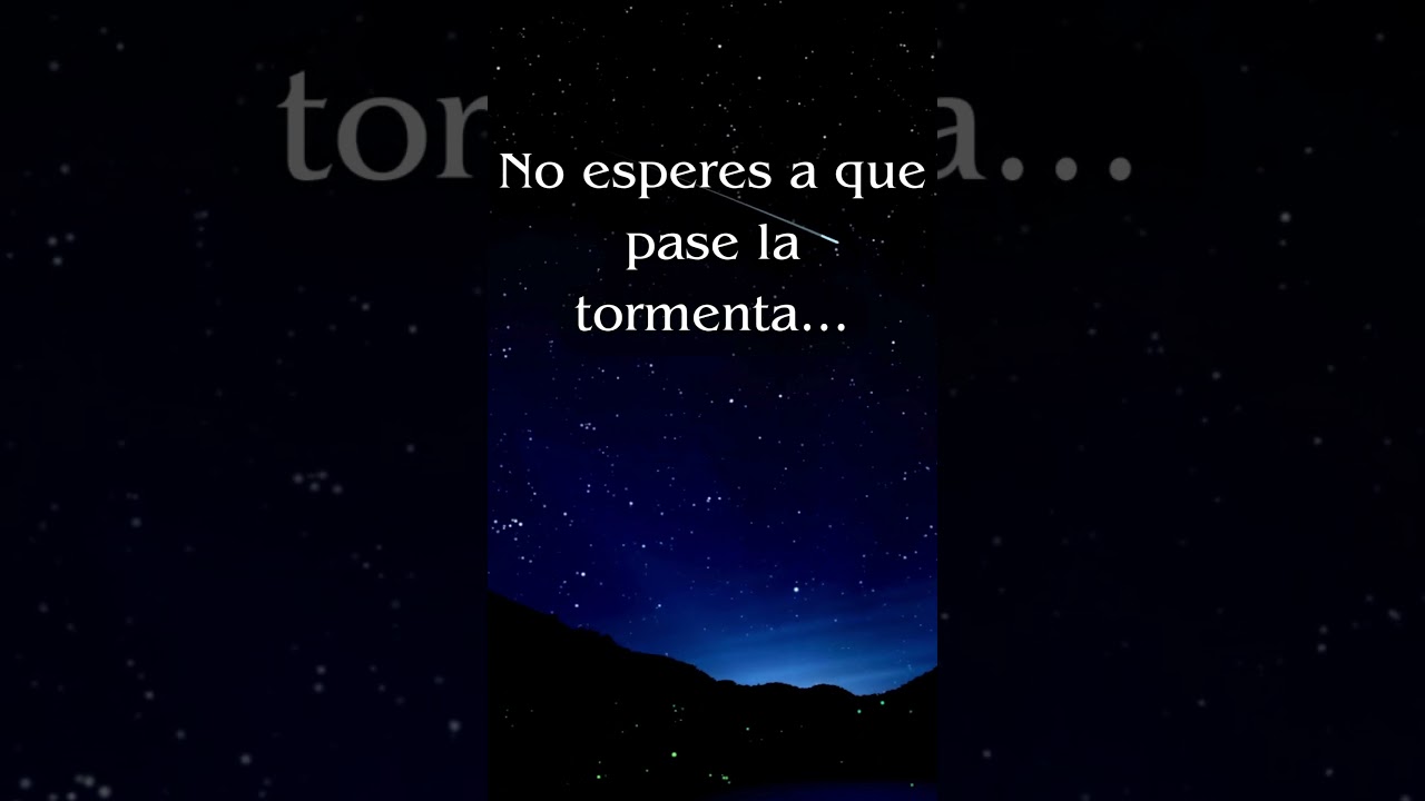 No esperes a que pase la tormenta... #ActitudPositiva | 💡Frases que inspiran, motivan y transforman.