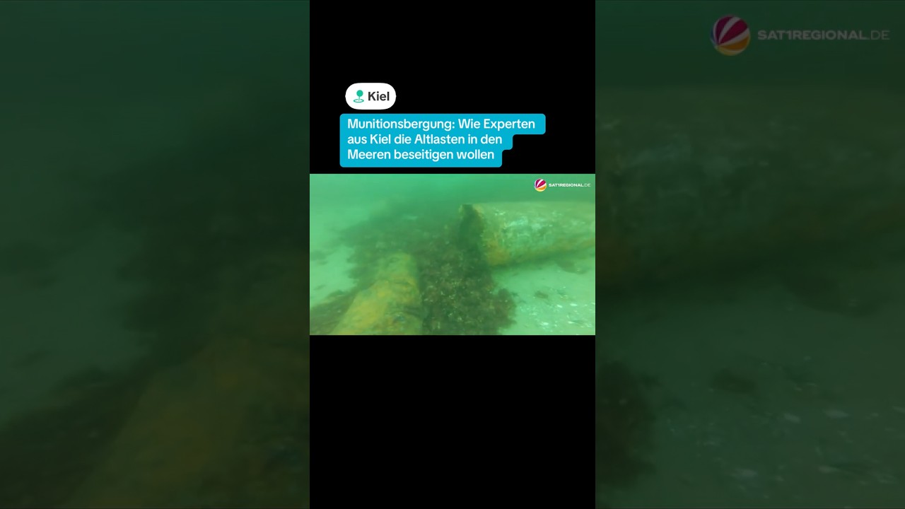 Munitionsbergung: Wie Experten aus Kiel die Altlasten in den Meeren beseitigen wollen