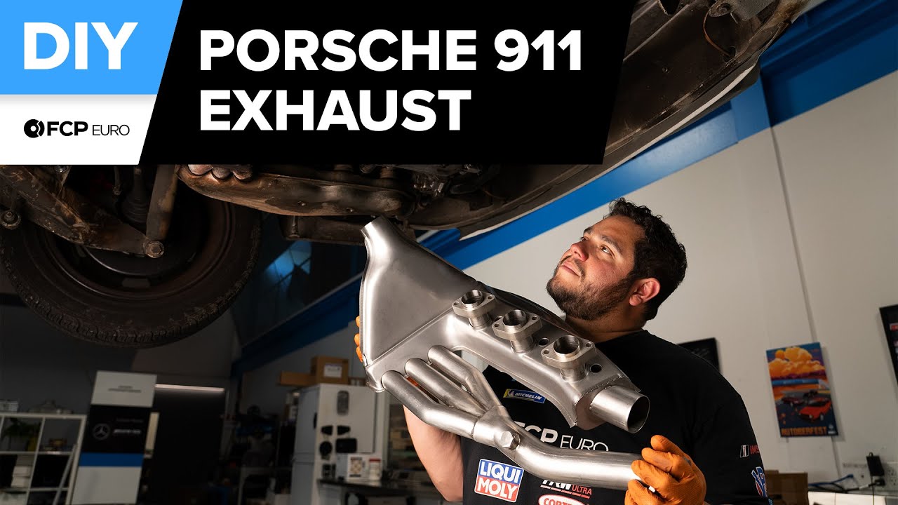 Модернизация выпускного коллектора и глушителя для Porsche 911 своими руками (винтажный Porsche 9...