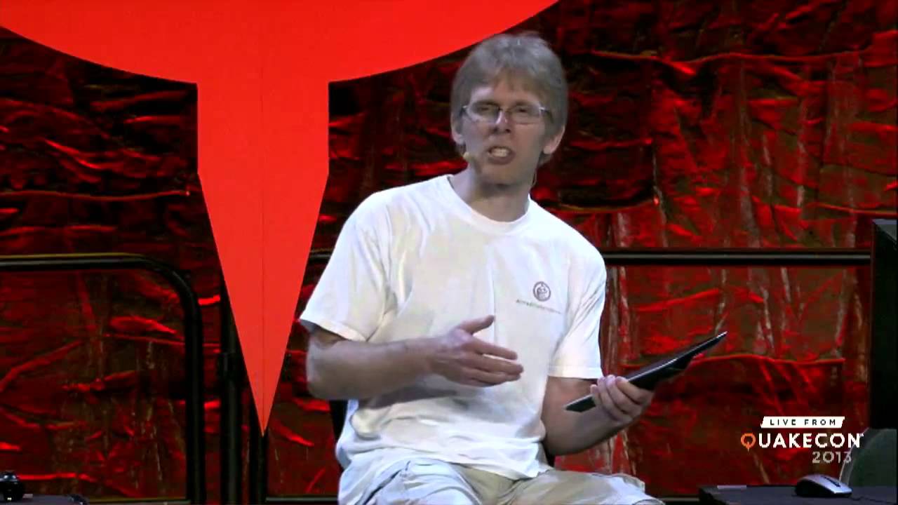 Quakecon 2013: Welcome and Annual Keynote - John Carmack. Attempt #2