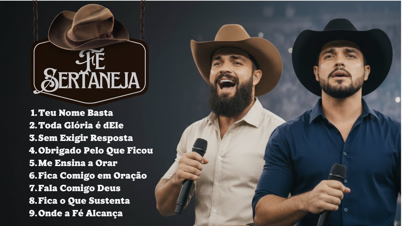 Fé Sertaneja – Louvores Que Acalmam o Coração | 30 Minutos