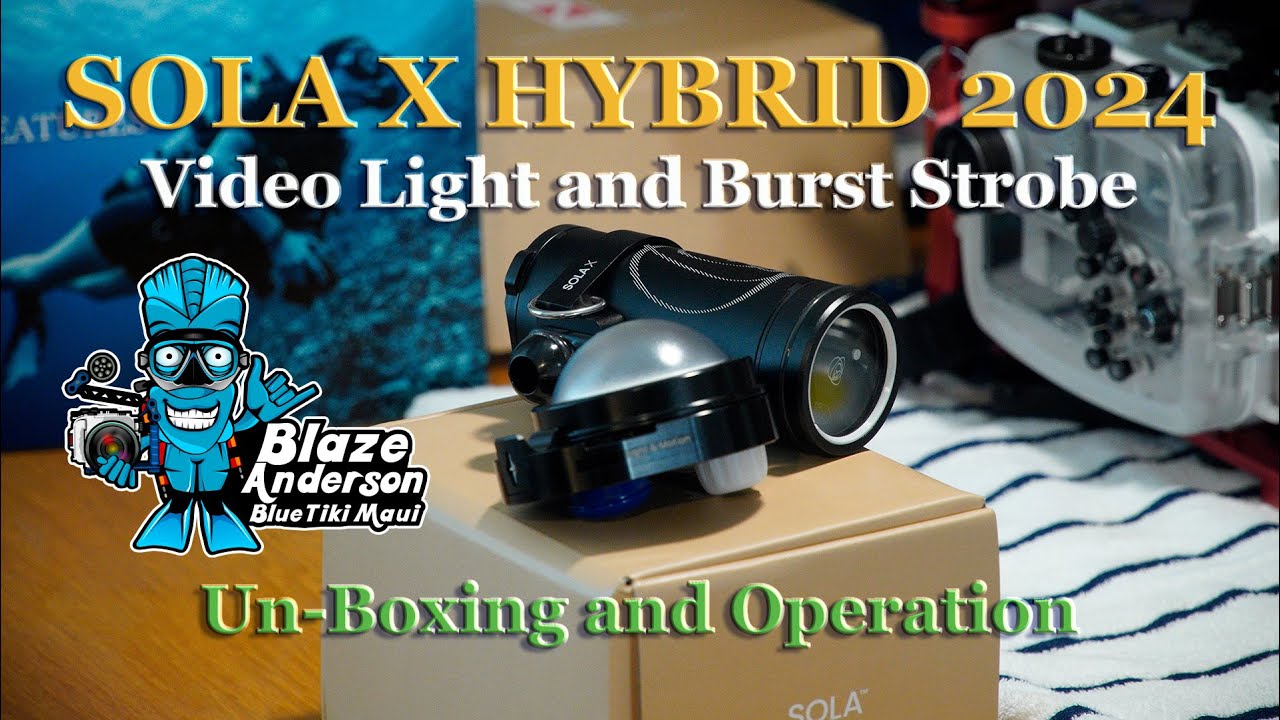 First Look! SOLA X Hybrid Light & Motion un-Boxing and Dry Operations