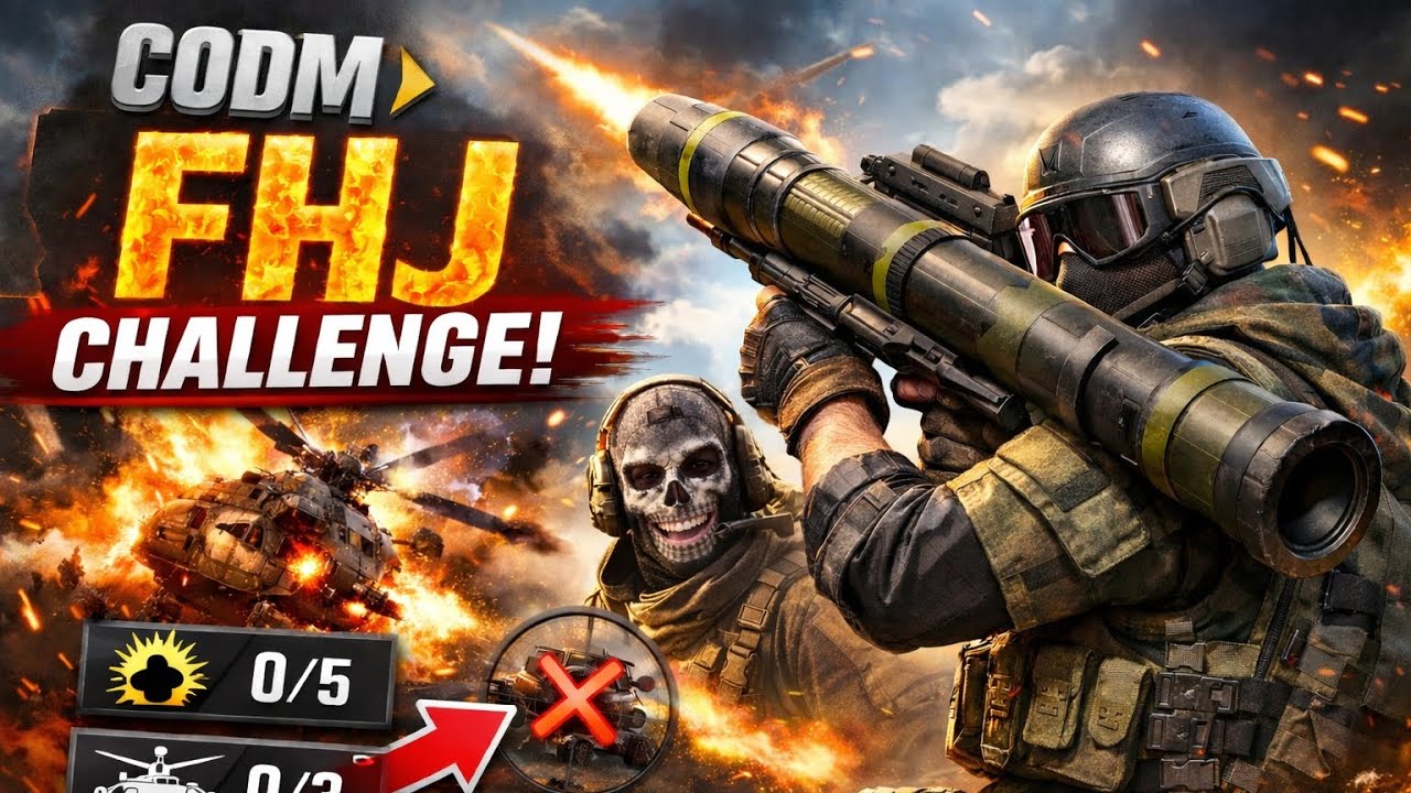 Doing a FHJ challenge in a private match with friends (they got nuked hehe)
