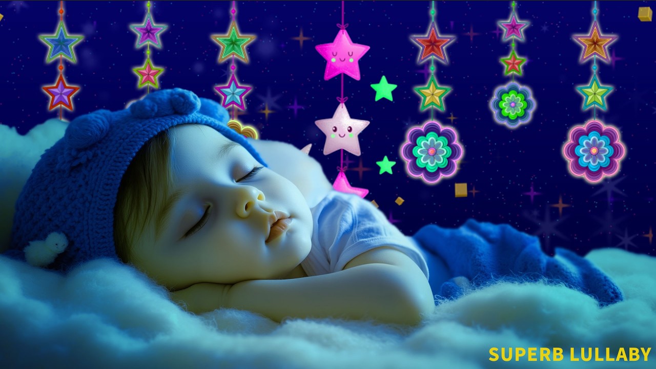 Baby Sleep Music 🎶 Mozart & Brahms Lullaby 💤 Deep Sleep in 3 Minutes 🌙 Soothing Music for Babies