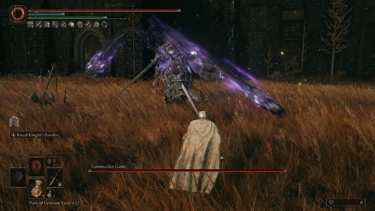 Commander Gaius vs Zweihänder