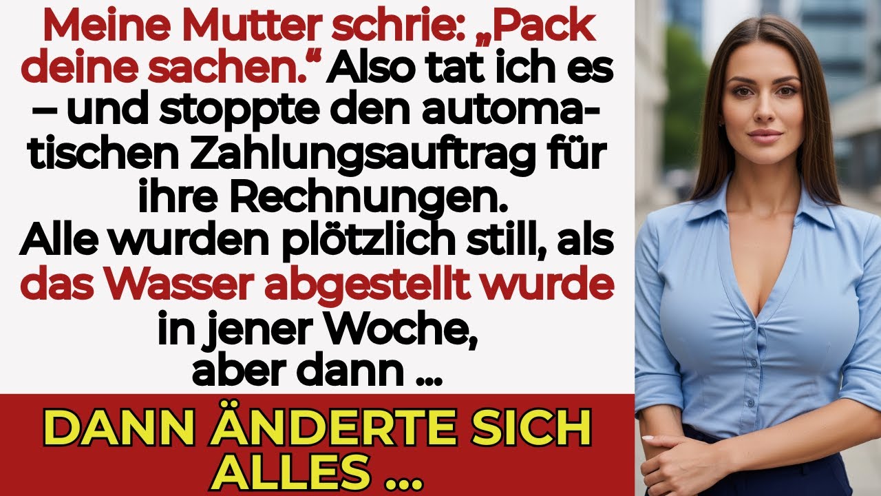 Meine Familie schrie: „Raus mit dir!“ – also stoppte ich das Geld, und sie verloren alles