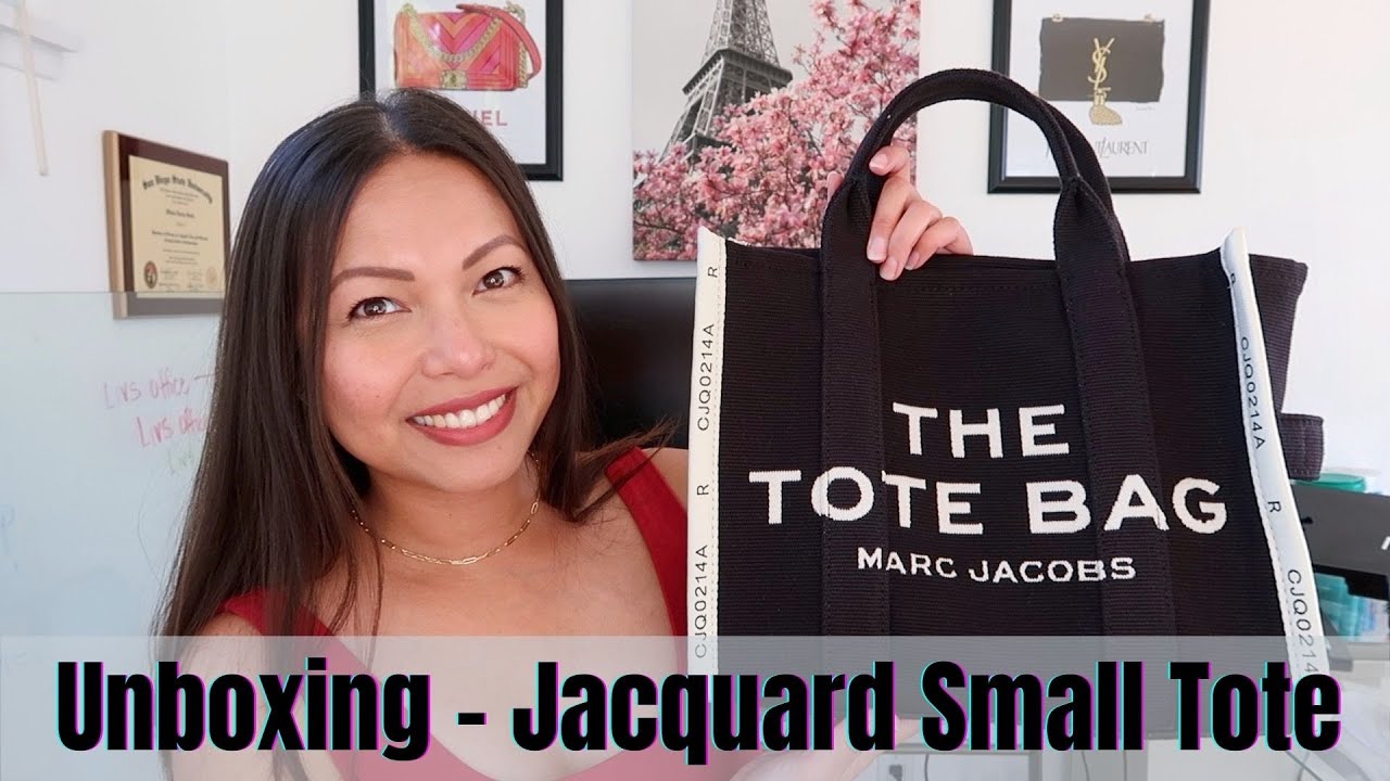Unboxing Marc Jacobs Tote Bag (Jacquard Small) ❤️ First Impressions ❤️ Perfect Work / School Bag