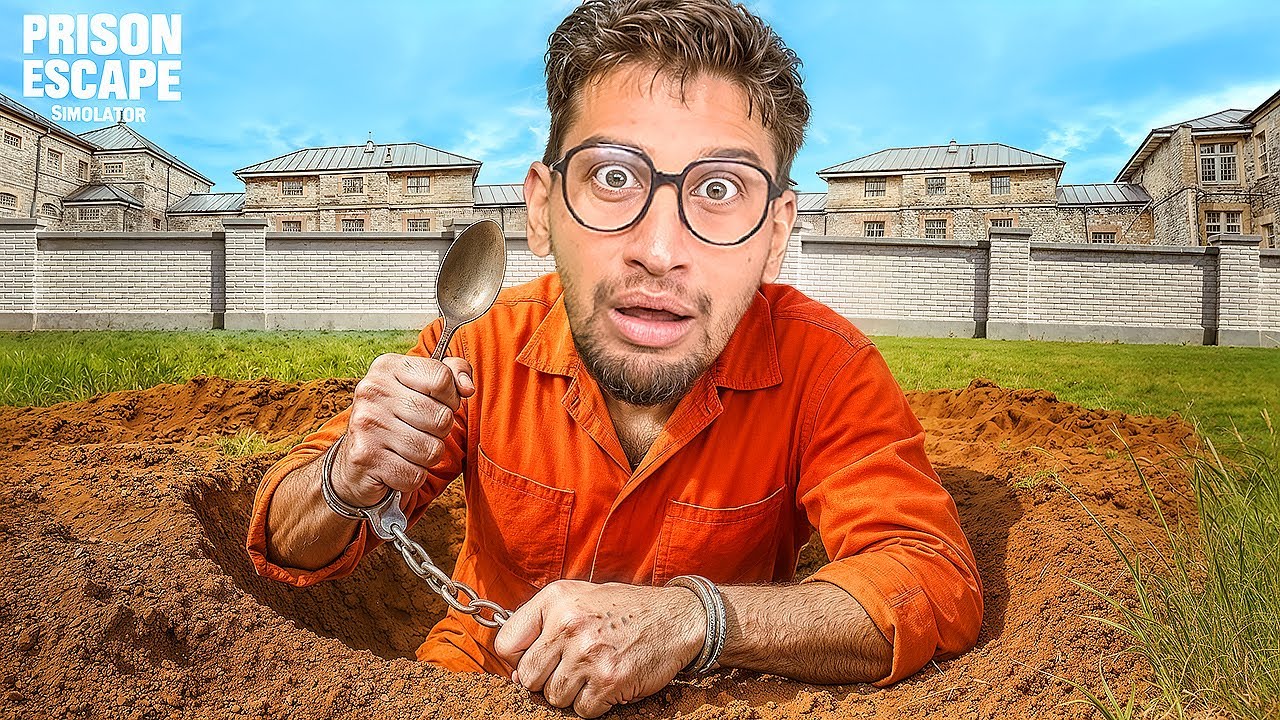 ESCAPING PRISON WITH JUST A SPOON | PRISON ESCAPE SIMULATOR GAMEPLAY 