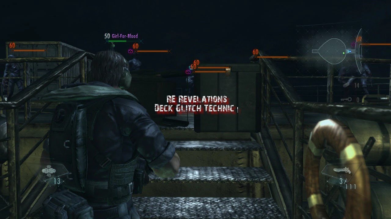 RE Revelations Ghost Ship, Deck Glitch Technic ! Easy/Works at 100%