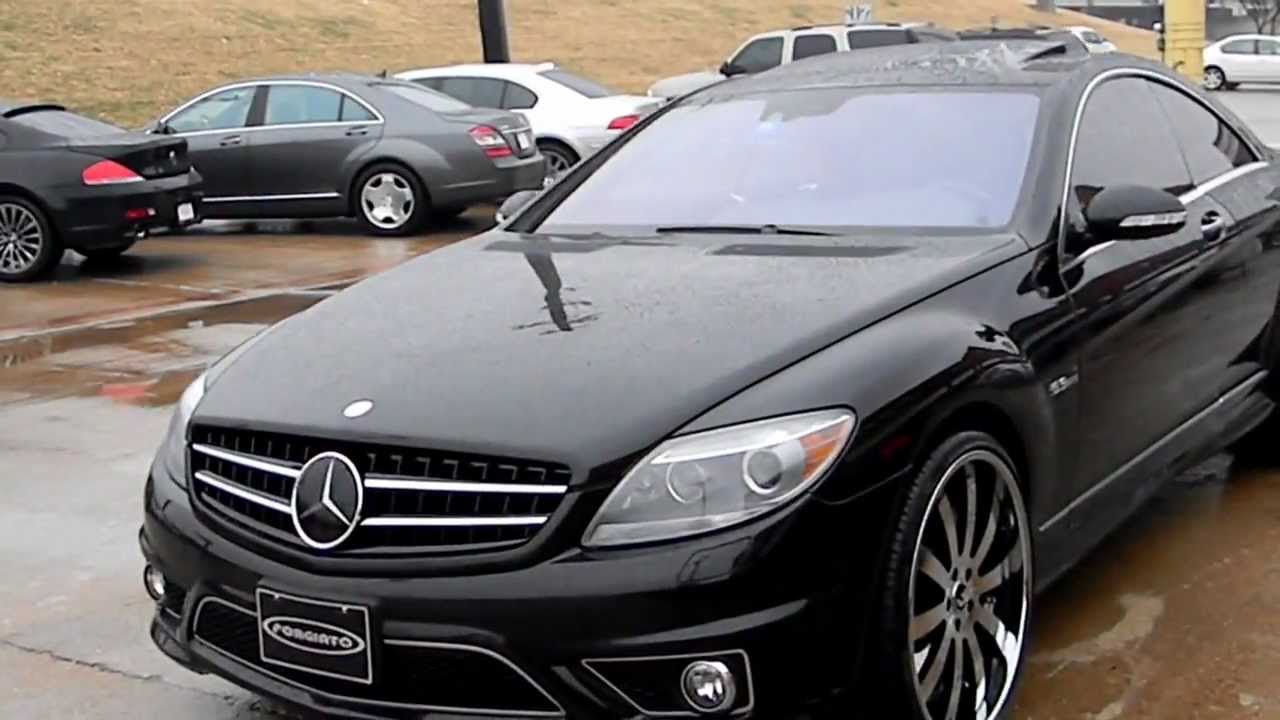 CL 63 AMG ON STAGGERED TWO TONE CONCAVOS BY FORGIATO!!