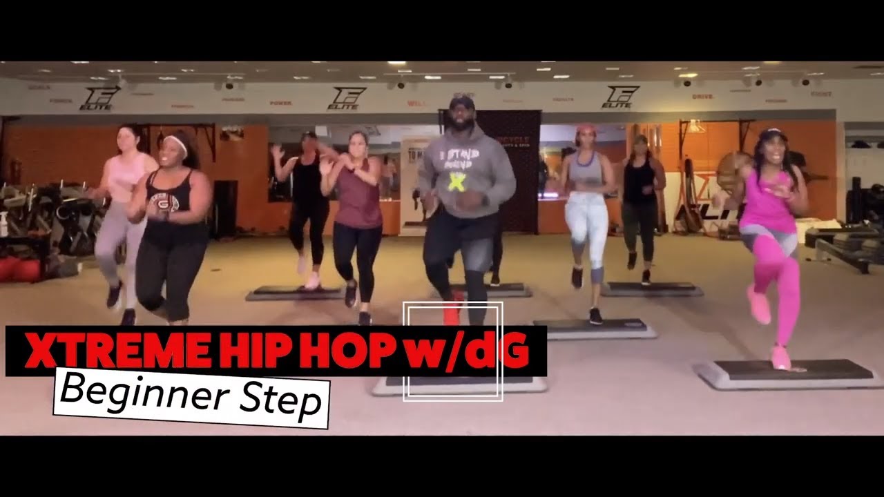 Beginner Step Aerobics Home Workout - Xtreme Hip Hop Step
