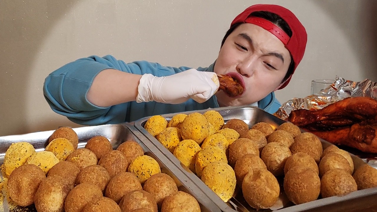 그냥 미친듯이 치즈볼만 왕창 먹고 싶은 날.. 시켰더니 가게에서 쪽지가 왔네요..