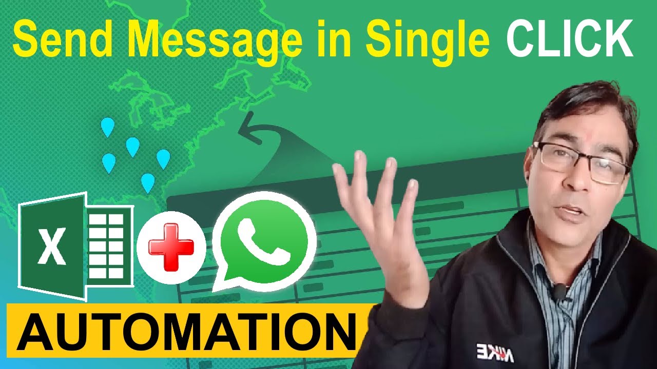 Send Whatsapp Custom Message Using MS Excel | Excel to Whatsapp Step-by-Step Guide