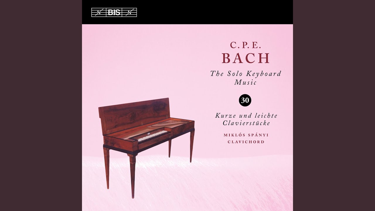 Kurze und leichte Klavierstücke, Pt. 2, Wq. 114: No. 10, Andante in C Major, H. 237