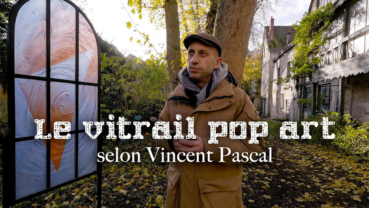 Le vitrail pop art selon Vincent Pascal