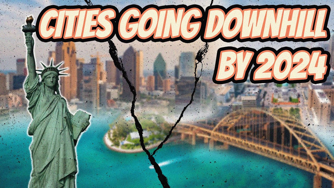 10 US Cities that are Going Downhill in 2024 #usrealestate #realestate2024 #usacities