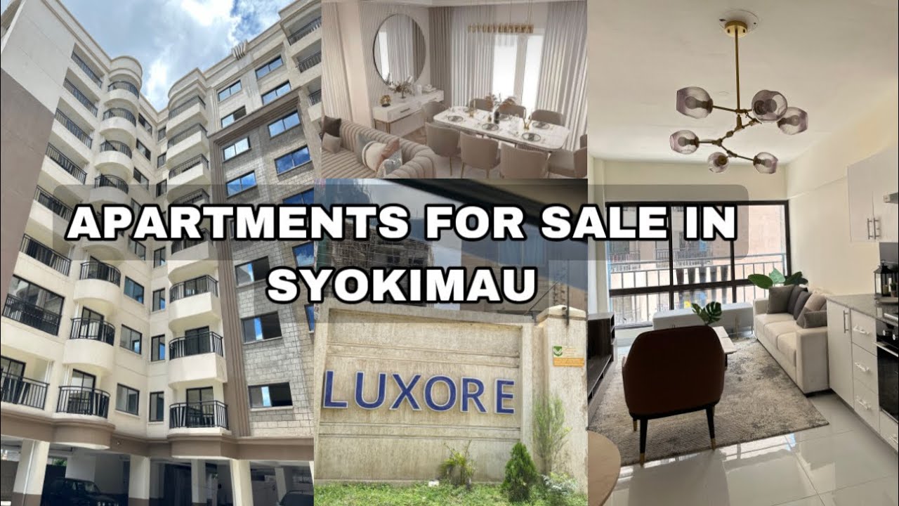 MOST AFFORDABLE APARTMENTS FIR SALE IN SYOKIMAU:LUXORE RESIDENCY