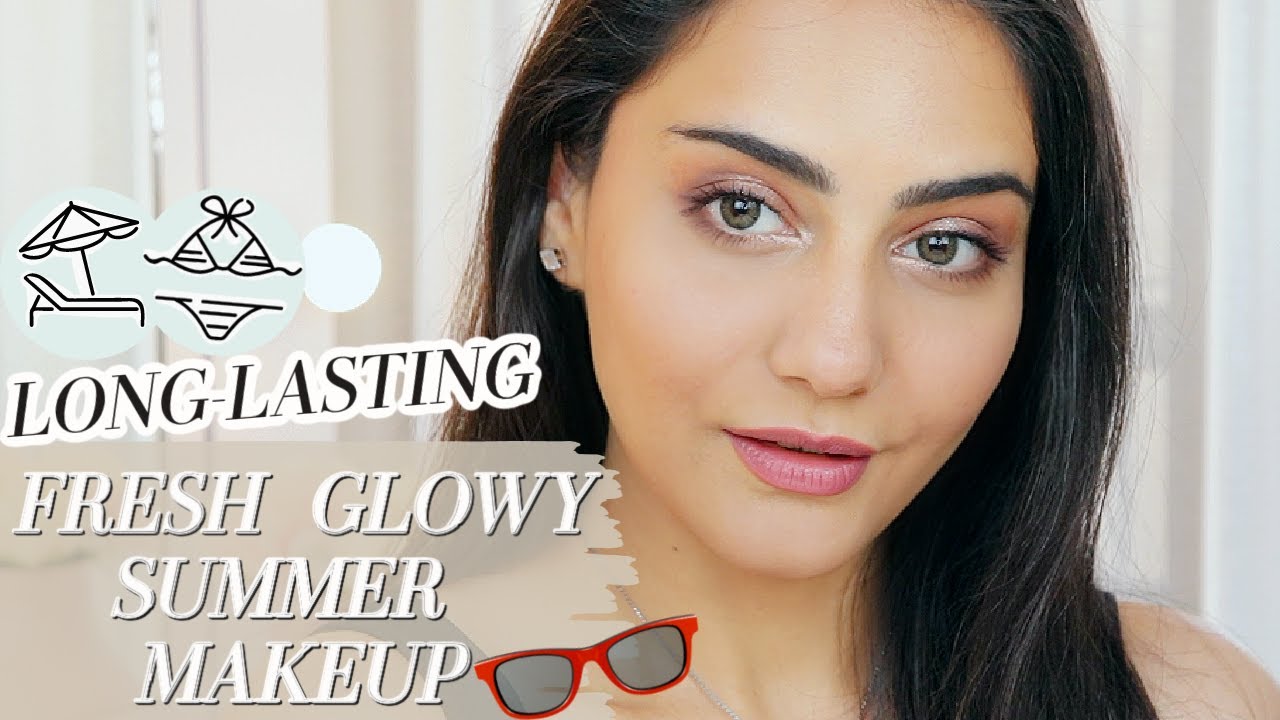 LONG-LASTING *FRESH* SUMMER MAKEUP TUTORIAL | SWEAT PROOF- MASK FREINDLY | SIMMY GORAYA
