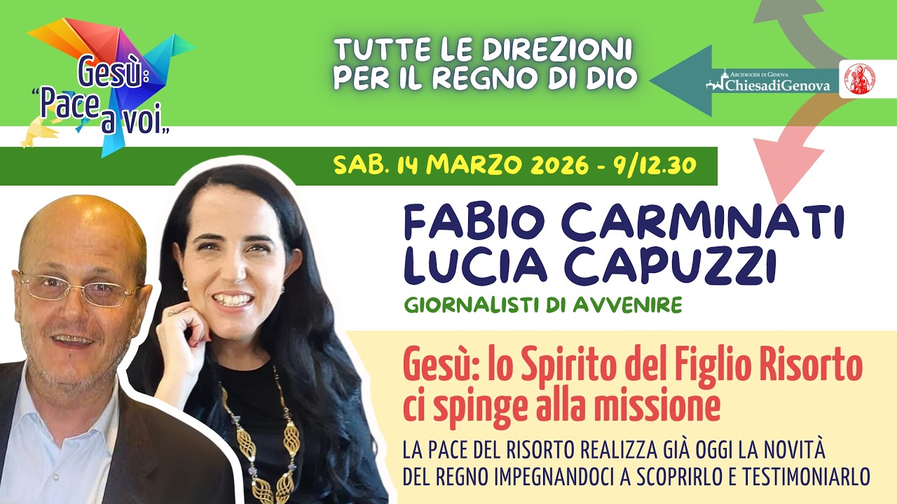 14/03/2026. V Incontro di formazione diocesana unitaria. Lucia Capuzzi e Fabio Carminati