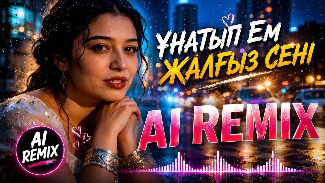 Ұнатып ем жалғыз сені REMIX AI #кавер