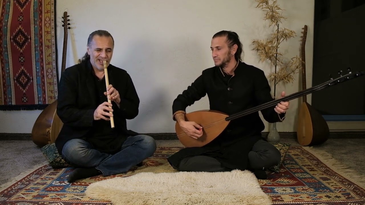 Online course for learning how to play Saz Baglama with Amir Shahsar master guest  هجر قصرك ￼