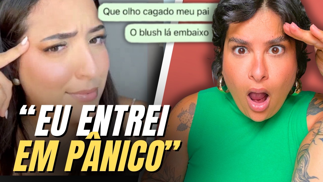 FIZ MINHA PRÓPRIA MAQUIAGEM NO MEU CASAMENTO