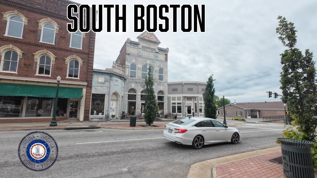 South Boston, Virginia I Small Town Virginia I South VA I 4K