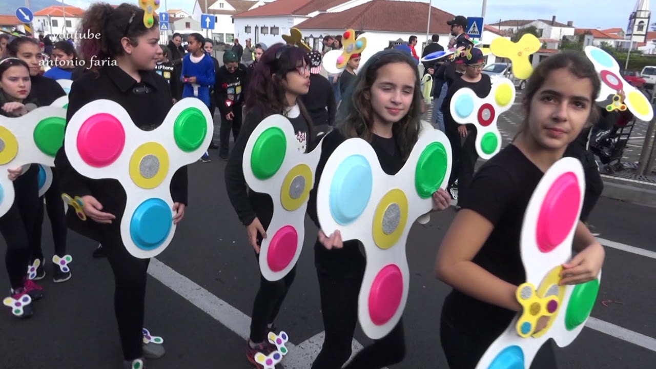 Desfile Carnaval Escolas Concelho Madalena Ilha do Pico 2018