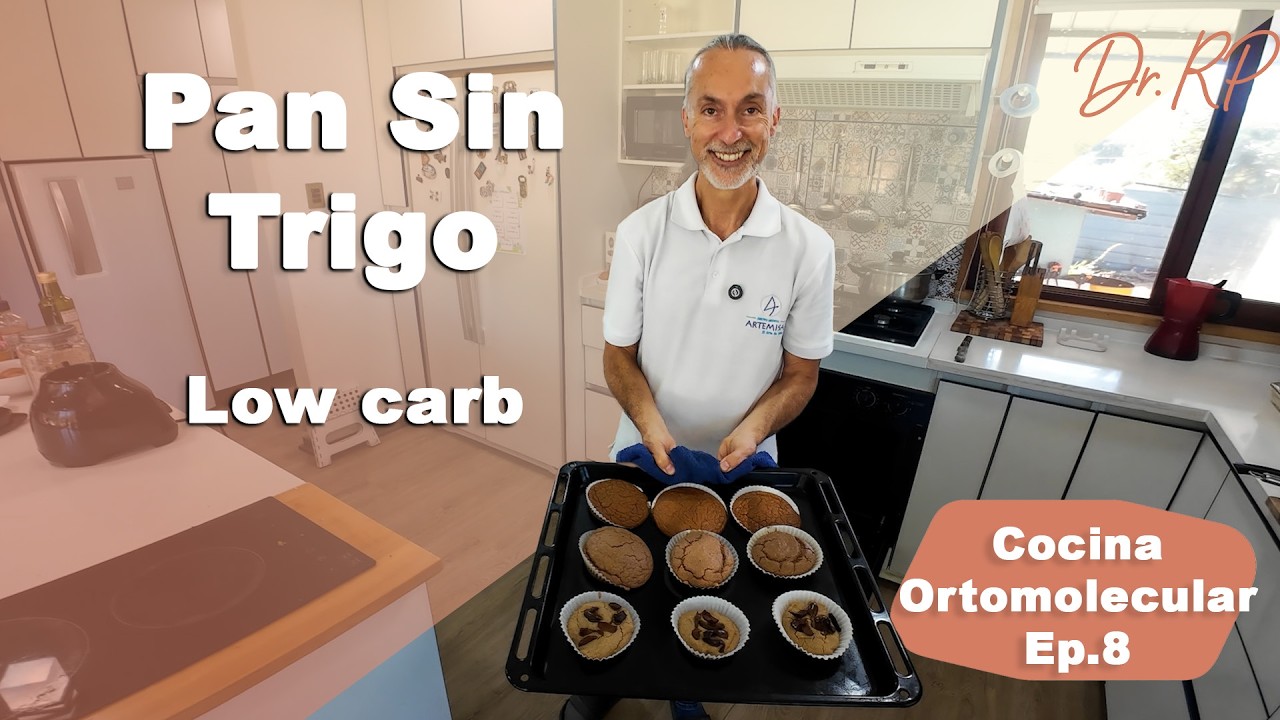 Pan bajo en carbohidratos y antiinflamatorio (sin trigo)- Cocina Ortomolecular