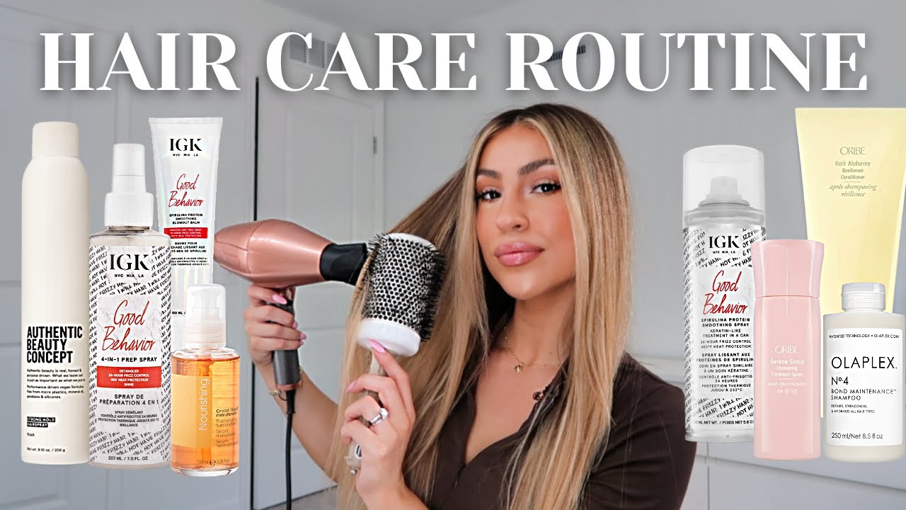 HAIR CARE ROUTINE | SALON QUALITY HAIR | AMAZING HAIR PRODUCTS FOR STRONG HEALTHY HAIR